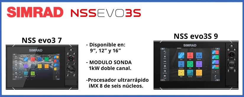 SIMRAD evo3s