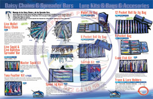 Daisy Chains & Spreader Bars - Lure Kits - Bags - Accesories